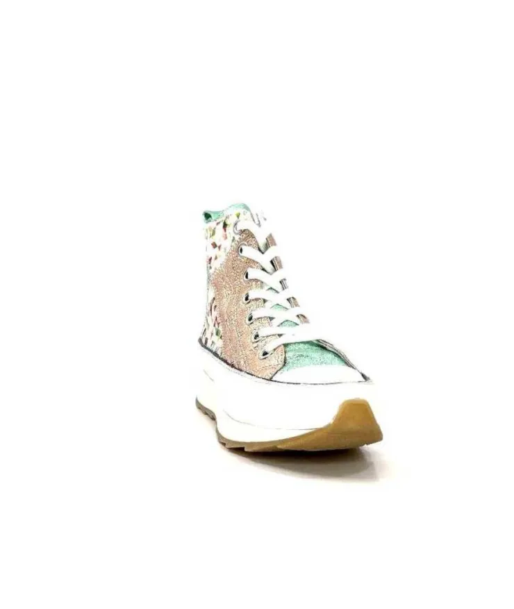 Muratti Rosemetal H0757B Cuir Metal Aqua Nude*Femme Baskets