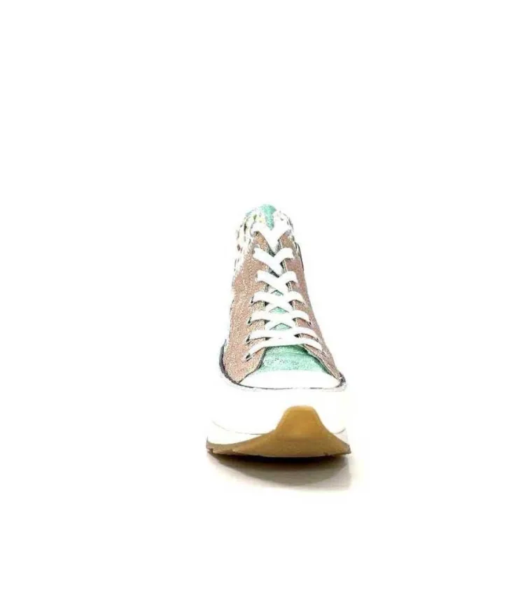 Muratti Rosemetal H0757B Cuir Metal Aqua Nude*Femme Baskets
