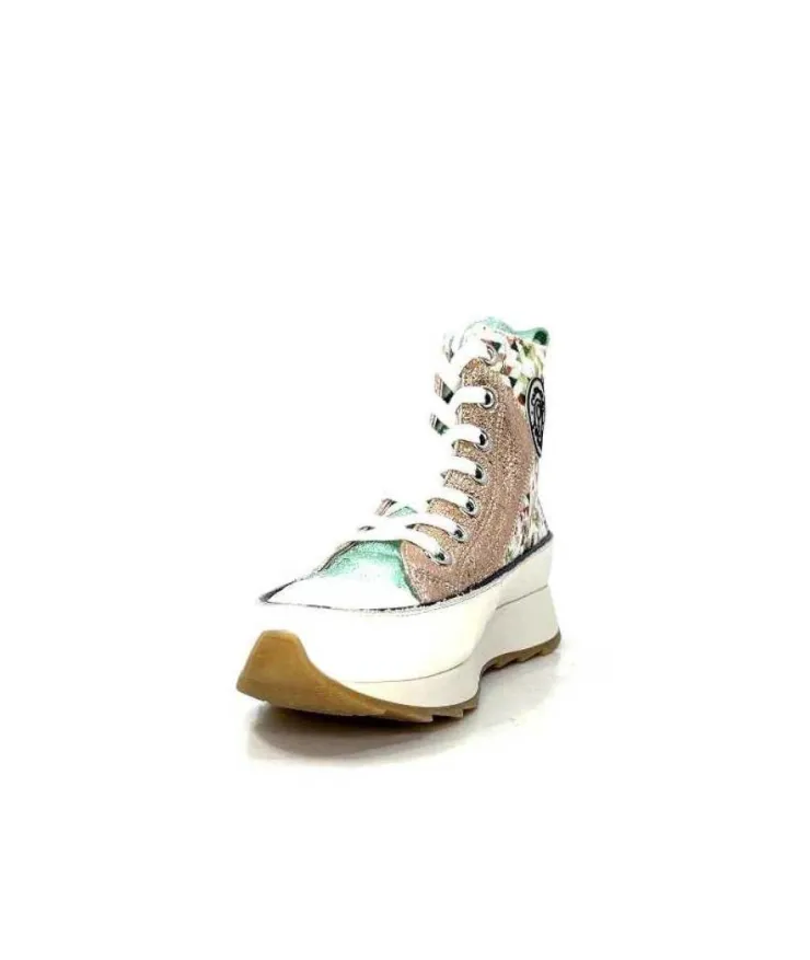 Muratti Rosemetal H0757B Cuir Metal Aqua Nude*Femme Baskets