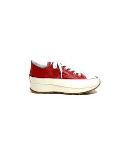 Muratti Rosemetal H0755O Frasseto Cuir Vernis Rouge*Femme Baskets