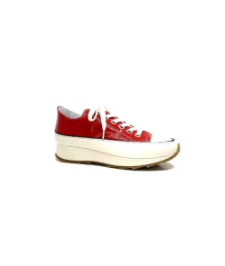 Muratti Rosemetal H0755O Frasseto Cuir Vernis Rouge*Femme Baskets