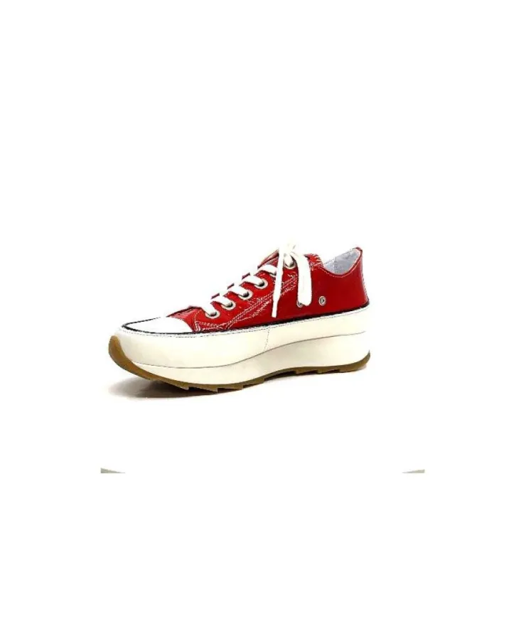 Muratti Rosemetal H0755O Frasseto Cuir Vernis Rouge*Femme Baskets