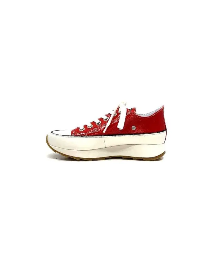 Muratti Rosemetal H0755O Frasseto Cuir Vernis Rouge*Femme Baskets