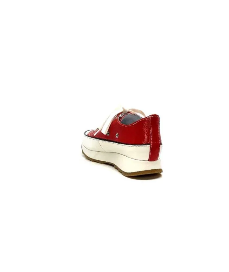 Muratti Rosemetal H0755O Frasseto Cuir Vernis Rouge*Femme Baskets