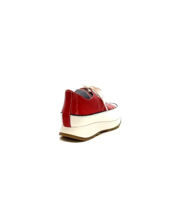Muratti Rosemetal H0755O Frasseto Cuir Vernis Rouge*Femme Baskets