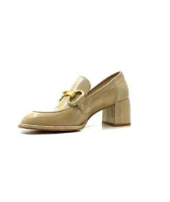 Muratti Rosemetal J2131 B Jabrane Cuir Vernis Beige Adros*Femme Mocassins