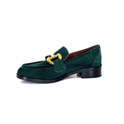 Muratti Rosemetal J2185 B Jakson Daim Vert*Femme Mocassins