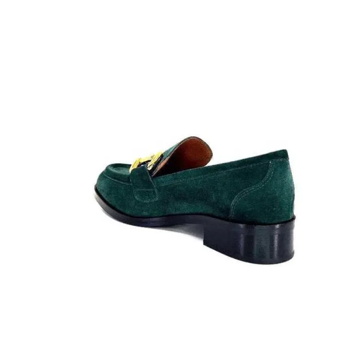 Muratti Rosemetal J2185 B Jakson Daim Vert*Femme Mocassins