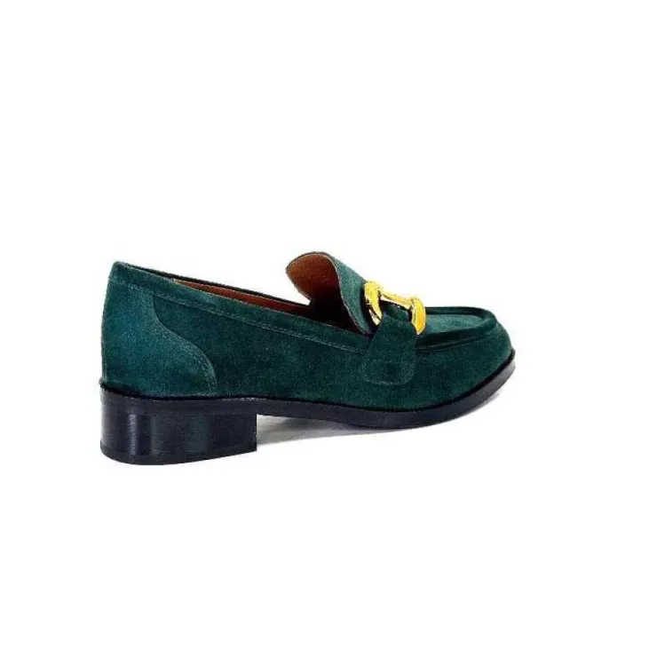 Muratti Rosemetal J2185 B Jakson Daim Vert*Femme Mocassins