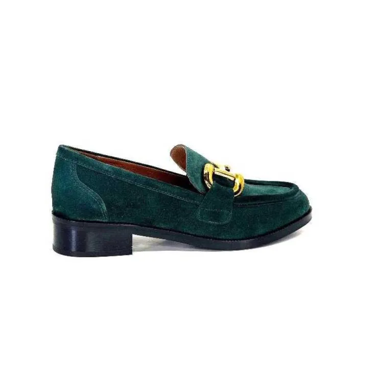 Muratti Rosemetal J2185 B Jakson Daim Vert*Femme Mocassins