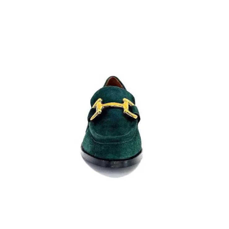 Muratti Rosemetal J2185 B Jakson Daim Vert*Femme Mocassins
