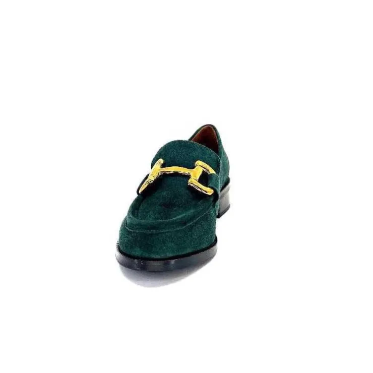 Muratti Rosemetal J2185 B Jakson Daim Vert*Femme Mocassins