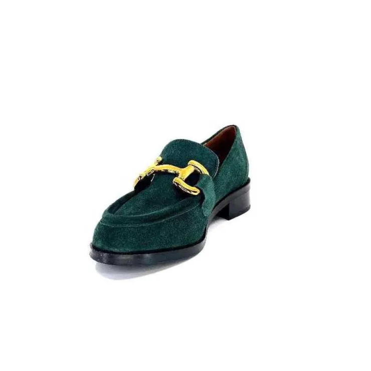 Muratti Rosemetal J2185 B Jakson Daim Vert*Femme Mocassins