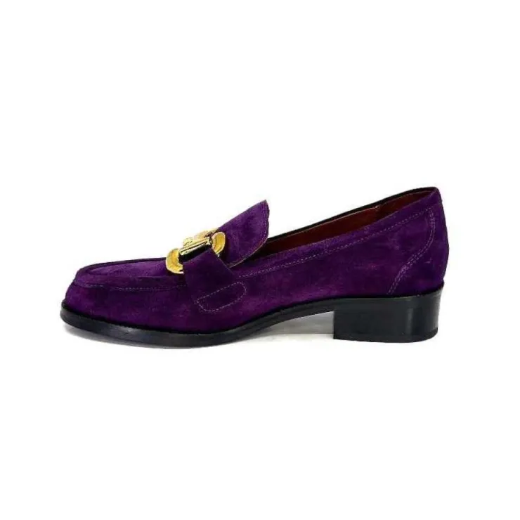 Muratti Rosemetal J2185 B Jakson Daim Violet*Femme Mocassins