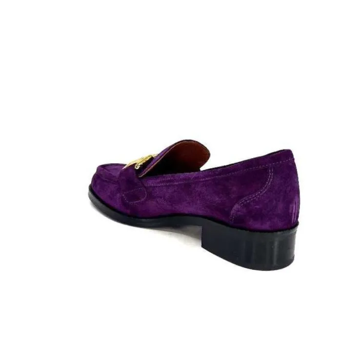 Muratti Rosemetal J2185 B Jakson Daim Violet*Femme Mocassins