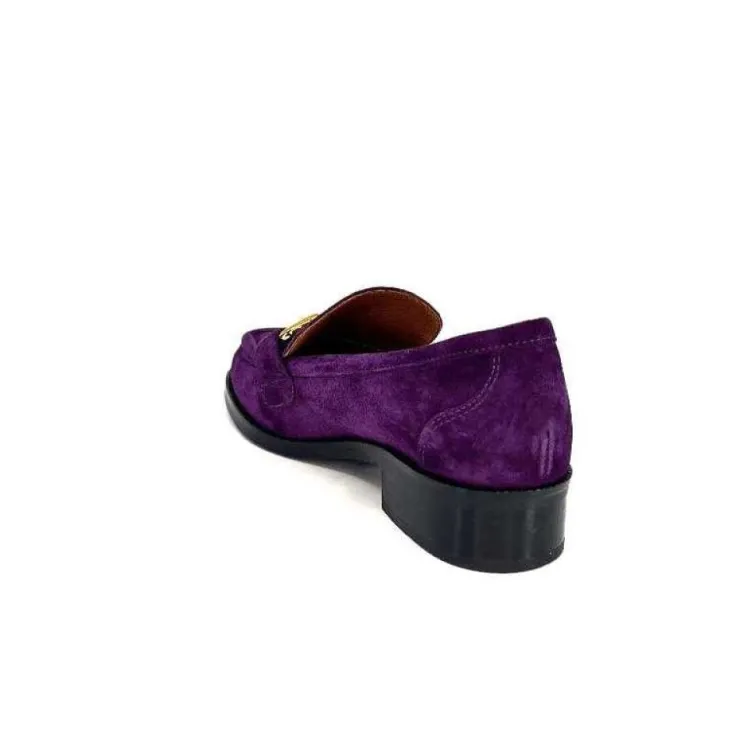 Muratti Rosemetal J2185 B Jakson Daim Violet*Femme Mocassins