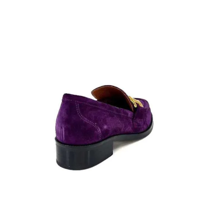Muratti Rosemetal J2185 B Jakson Daim Violet*Femme Mocassins