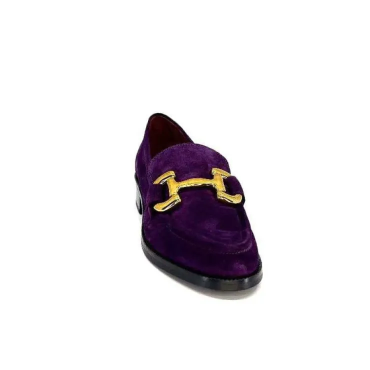 Muratti Rosemetal J2185 B Jakson Daim Violet*Femme Mocassins