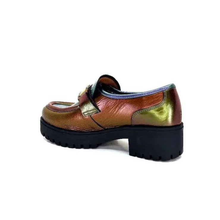 Muratti Rosemetal J2174 C Jarno Cuir Bronze Multi*Femme Mocassins