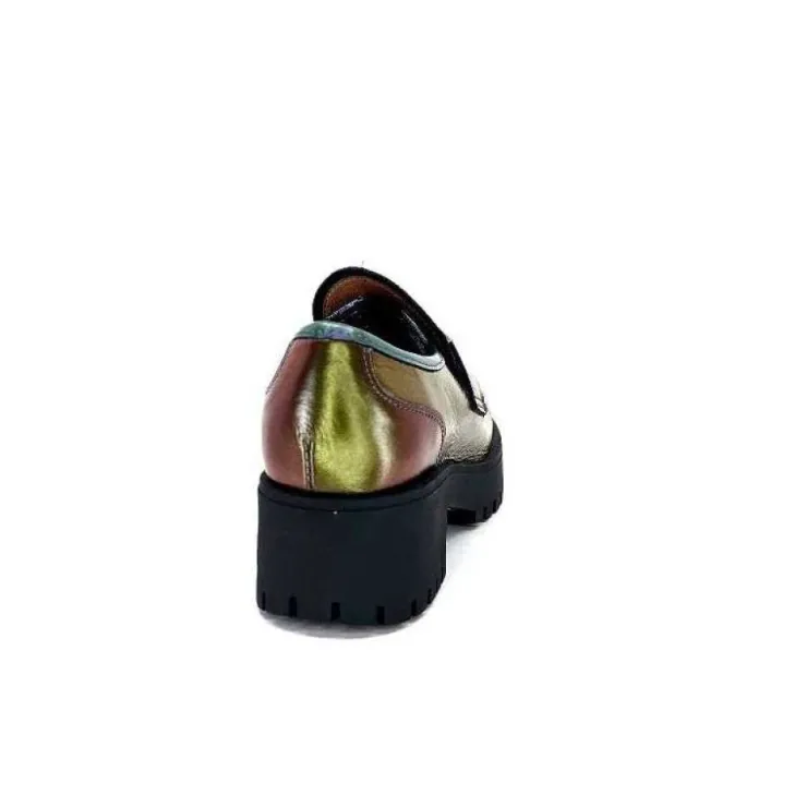 Muratti Rosemetal J2174 C Jarno Cuir Bronze Multi*Femme Mocassins