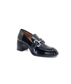 Muratti Rosemetal J2035H Jabrane Cuir Vernis Noir*Femme Mocassins