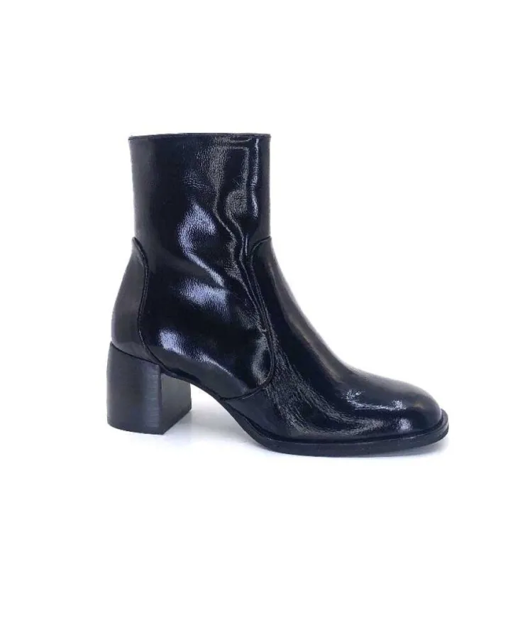 Muratti Rosemetal J2038H Jamella Cuir Noir Vernis*Femme Bottines