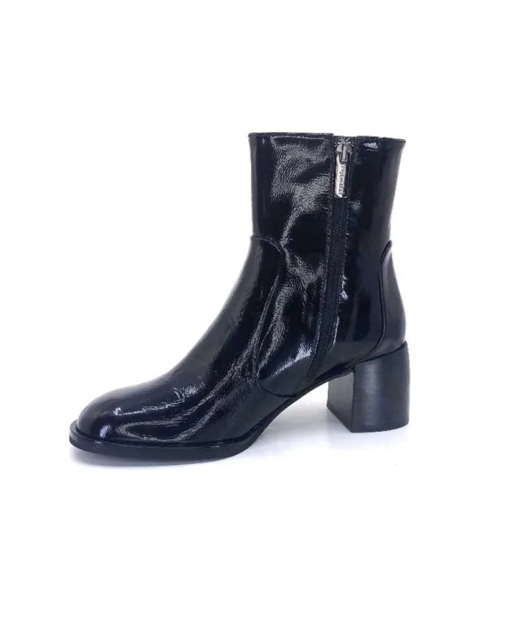 Muratti Rosemetal J2038H Jamella Cuir Noir Vernis*Femme Bottines