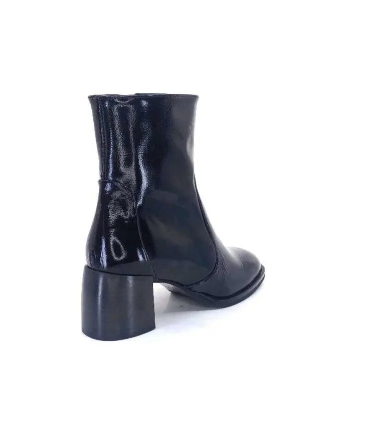 Muratti Rosemetal J2038H Jamella Cuir Noir Vernis*Femme Bottines