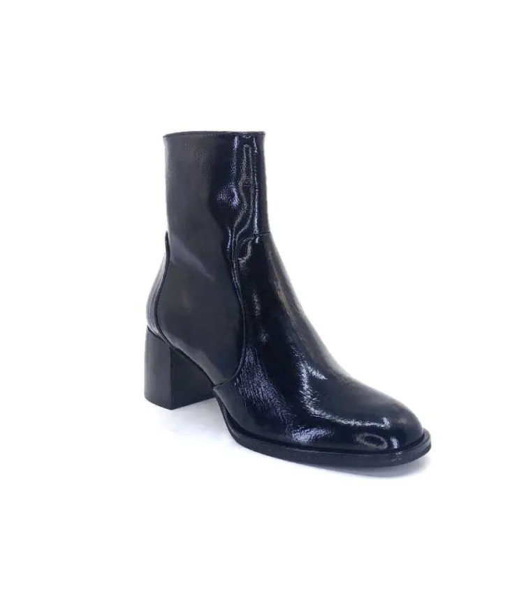 Muratti Rosemetal J2038H Jamella Cuir Noir Vernis*Femme Bottines