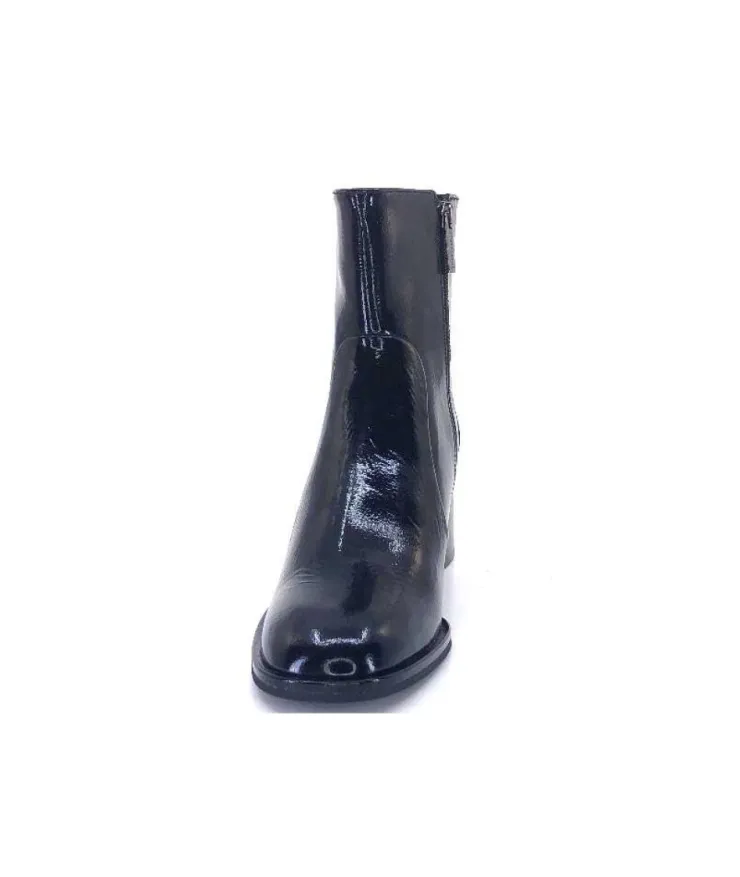 Muratti Rosemetal J2038H Jamella Cuir Noir Vernis*Femme Bottines