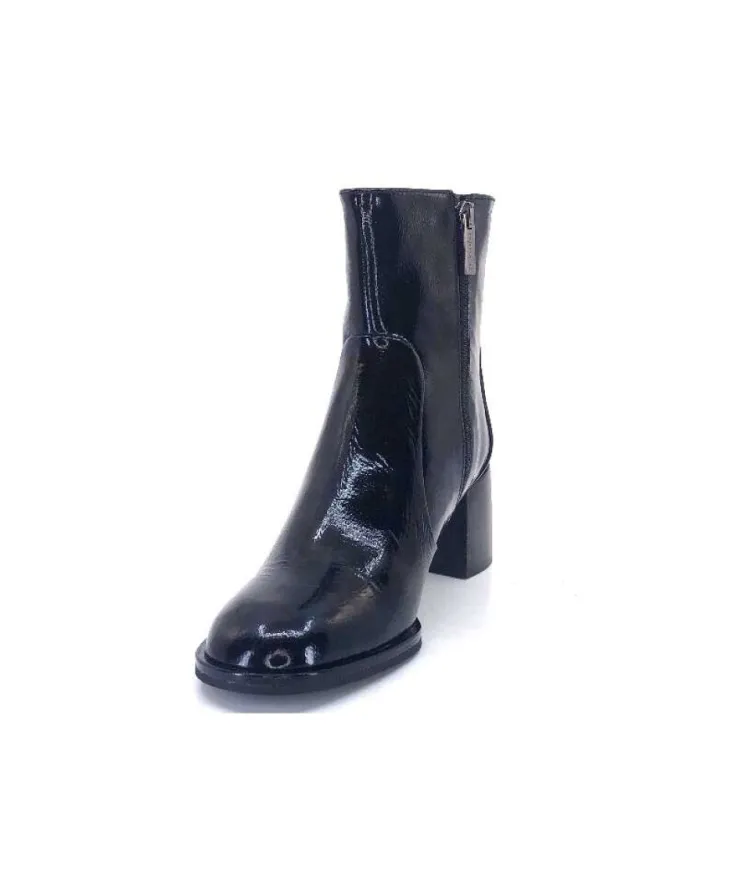 Muratti Rosemetal J2038H Jamella Cuir Noir Vernis*Femme Bottines