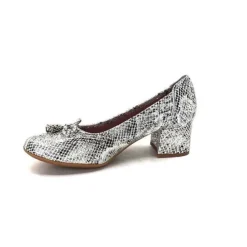 Sabrinas 34833 Cuir Metal Argent*Femme Ballerines