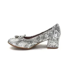 Sabrinas 34833 Cuir Metal Argent*Femme Ballerines