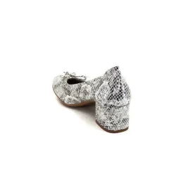 Sabrinas 34833 Cuir Metal Argent*Femme Ballerines