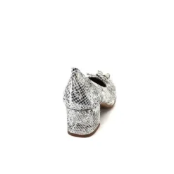 Sabrinas 34833 Cuir Metal Argent*Femme Ballerines