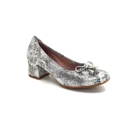 Sabrinas 34833 Cuir Metal Argent*Femme Ballerines