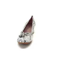 Sabrinas 34833 Cuir Metal Argent*Femme Ballerines
