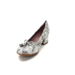 Sabrinas 34833 Cuir Metal Argent*Femme Ballerines