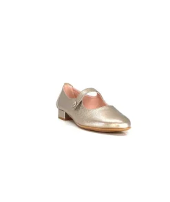 Sabrinas 23034 Cuir Metal Bronze Onyx*Femme Ballerines