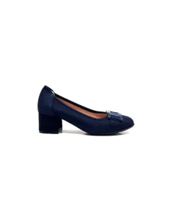 Sabrinas 34865 Salma Nubuck Bleu Marine*Femme Ballerines