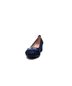 Sabrinas 34865 Salma Nubuck Bleu Marine*Femme Ballerines