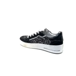 Semerdjian Smr Ale 10221 Cuir Gris & Glitter*Femme Baskets