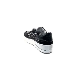 Semerdjian Smr Ale 10221 Cuir Gris & Glitter*Femme Baskets