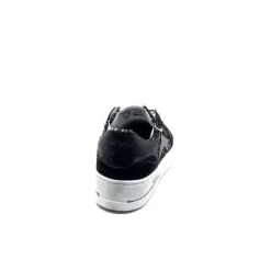 Semerdjian Smr Ale 10221 Cuir Gris & Glitter*Femme Baskets