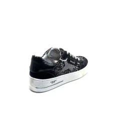 Semerdjian Smr Ale 10221 Cuir Gris & Glitter*Femme Baskets