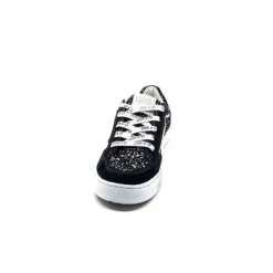 Semerdjian Smr Ale 10221 Cuir Gris & Glitter*Femme Baskets