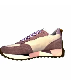 Semerdjian Smr Atom Daim Mauve*Femme Baskets