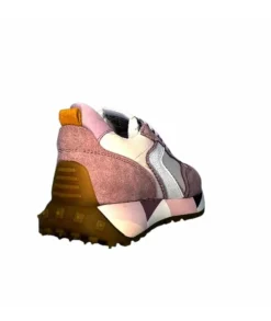 Semerdjian Smr Atom Daim Mauve*Femme Baskets