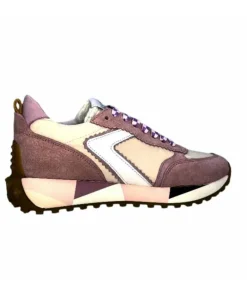 Semerdjian Smr Atom Daim Mauve*Femme Baskets