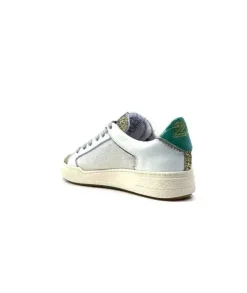 Semerdjian Smr Duck 9433 Cuir Blanc Glitter Or*Femme Baskets